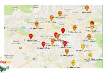 آلوده ترین مناطق تهران