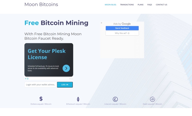 سایت Moon Bitcoin