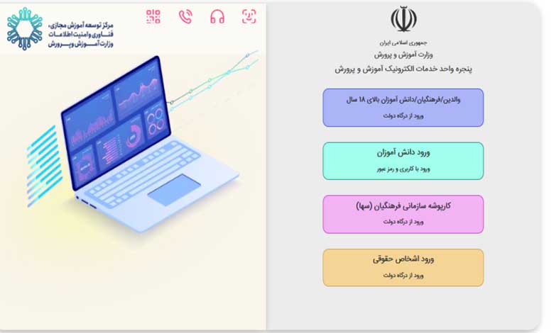راهنمای ورود به سامانه نوبت دهی سنجش سلامت